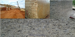 Giallo Ornamental Granite Block, Brazil Yellow Granite