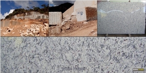 White Napoli Granite Block, Brazil White Granite