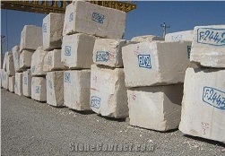 Crema Gerbera Travertine Blocks, Persian Cream Travertine Blocks