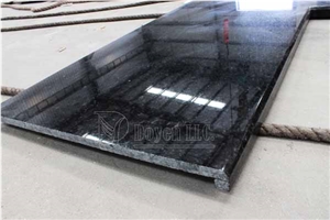 Antique Brown Kitchen Granite Countertops with Laminated Edge