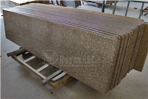 China Yidian Red Kitchen Red Granite Standard Countertop
