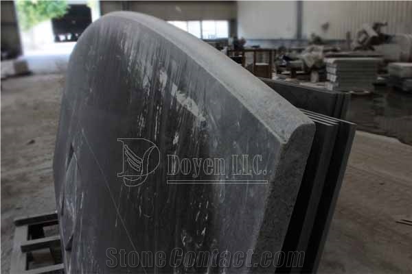 Dupont Edge Countertop Processing, India Pure Black Granite Countertops