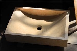 Egypt Perlato Sf Bathroom Honed Marble Basins & Sinks