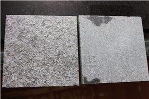 G684 Custom Flooring Flamed Granite Tiles, Magma Black Granite Slabs & Tiles