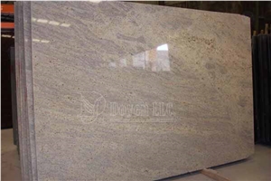 India Kashmir White Polished Granite Slabs