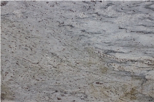 India River White Polished Granite Slabs