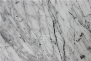 Italy Carrara White Polished Marble Slabs & Tiles