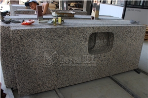 Tiger Skin Red Kitchen Island Counter Tops