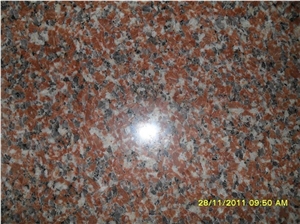 G386 Shidao Red Granite Slab Tile, Polishing