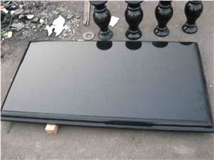 Hebei Black , Shanxi Black Granite Slabs & Tiles