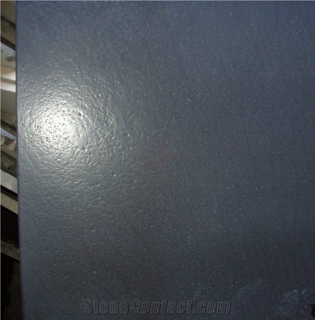 Leathering Surface Black Basalt Tiles