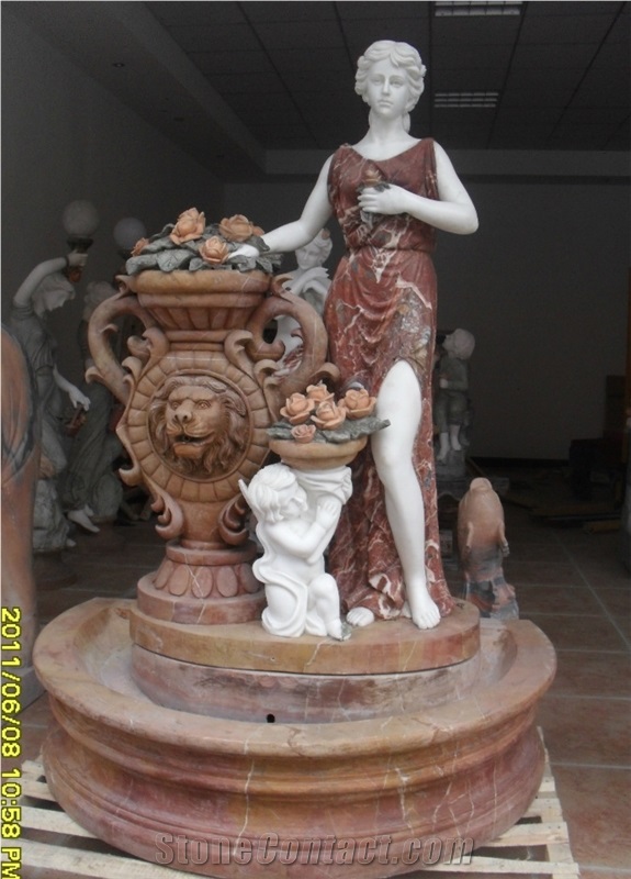 Sculptured Garden Fountain
