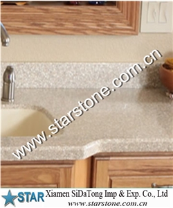 Quartz Stone Kitchen Countertop