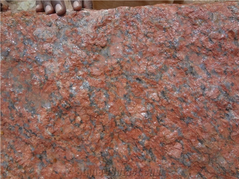 India Red Granite Blocks