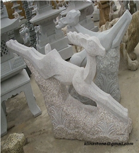 Garden Sculpture, Animal Granite Sculpture