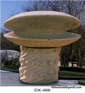 Garden Sculpture, Granite Flower Pot