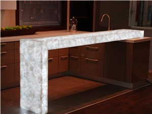 Semi Precious and Mother Of Pearl Counter Top