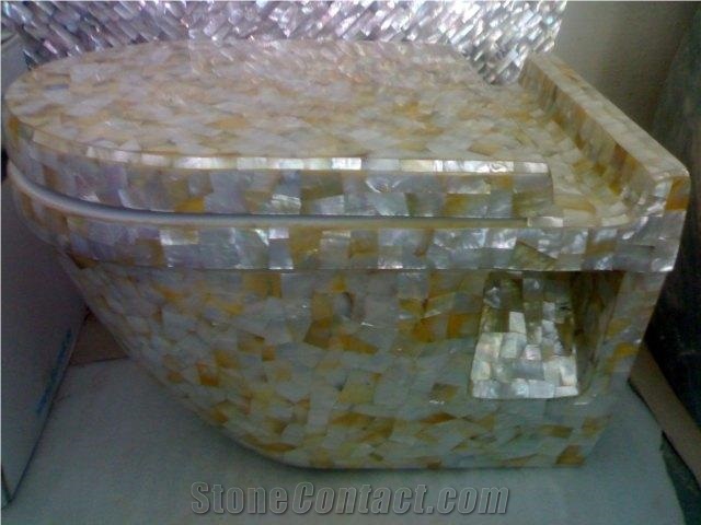 Semi Precious and Mother Of Pearl Sinks