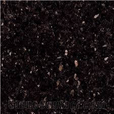Black Galaxy Granite Slabs , India Black Granite