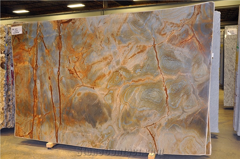 Blue Mare Quartzite Slabs from United States