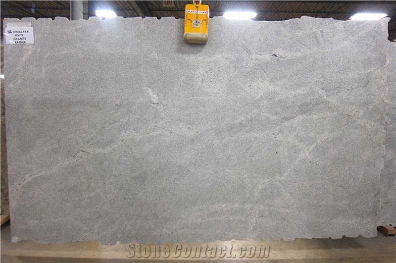 Himalaya White Granite Leather Finish 3 cm Slabs
