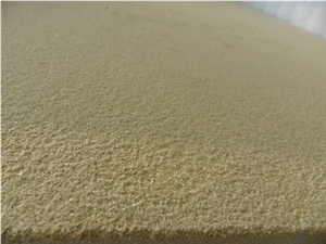Beige Sandstone Sandblasted Tile, China Beige Sandstone