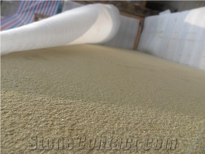 Beige Sandstone Sandblasted Tiles, China Beige Sandstone