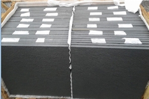 Black Sandstone Tiles, China Black Sandstone