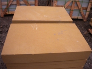 China Yellow Sandstone Tiles