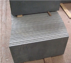 Cy-Black Sandstone Slabs & Tiles, China Black Sandstone