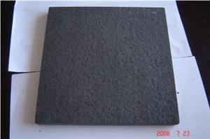 Cy-Black Sandstone Slabs & Tiles, China Black Sandstone