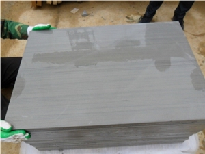 Grey Sandstone Honed Tiles, China Grey Sandstone