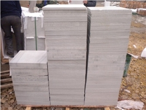 White Sandstone Tile Honed, China White Sandstone