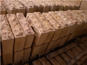 Yellow Sandstone Garden Wall Stone
