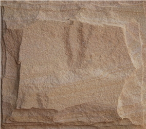 Yellow Sandstone Mushroom Stone