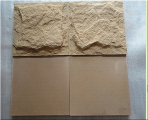Yellow Sandstone Mushroom Stone