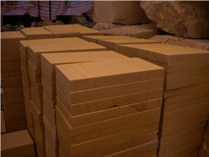 Yellow Sandstone Tile, China Yellow Sandstone