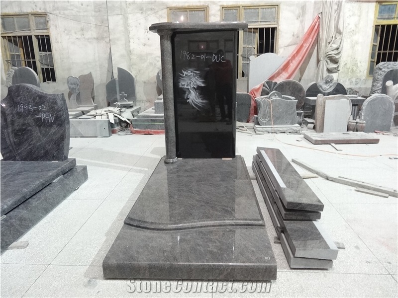 Himalaya Sre with India Black Granite Monuments,Tombstone from China ...