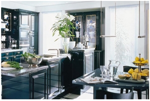 Extreme Blue Granite Miele Kitchen Design