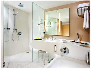 Quartz Stone Hotel Bathroom Design