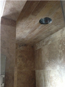 Durango Noche Travertine Bathroom Wall Tiles