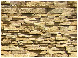 Rust Yellow Sandstone Natural Face Wall Cladding Panel