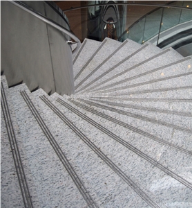 Blanco Caceres Granite Stairs