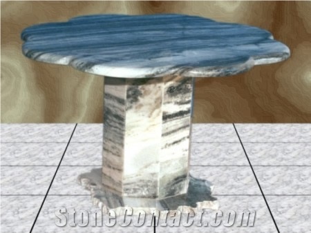 Zacapa Nublado Marble Table