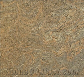 Bash Paradiso Granite Slabs & Tiles, India Yellow Granite