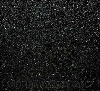 Jet Black Granite Slabs & Tiles, India Black Granite