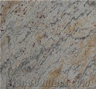 Millenium Gold Granite Slabs & Tiles, India Grey Granite