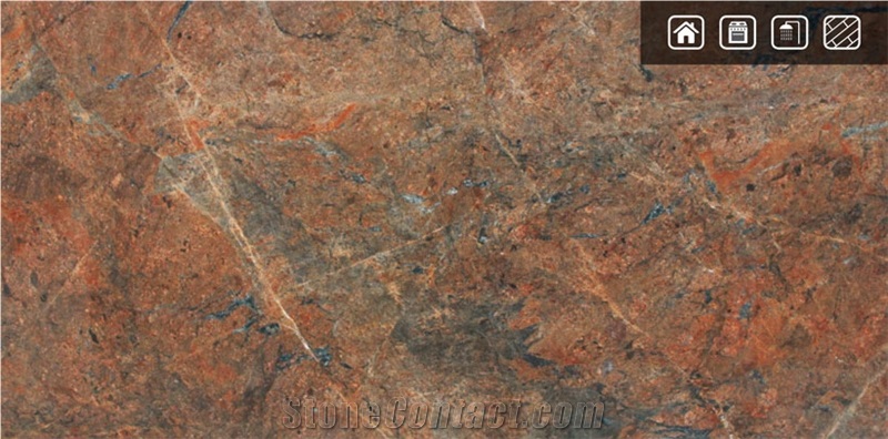 Abstract Brown Granite Slabs & Tiles, Brazil Brown Granite