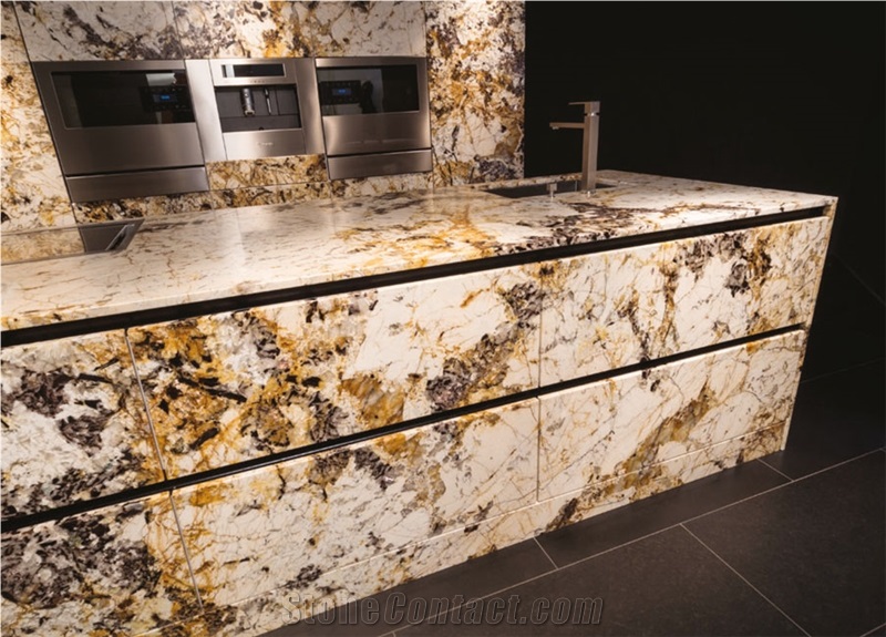 Delicatus Granite Kitchen Countertop From Austria Stonecontact Com