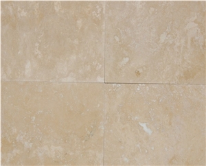 Ivory Travertine Premium Honed and Filled Tile